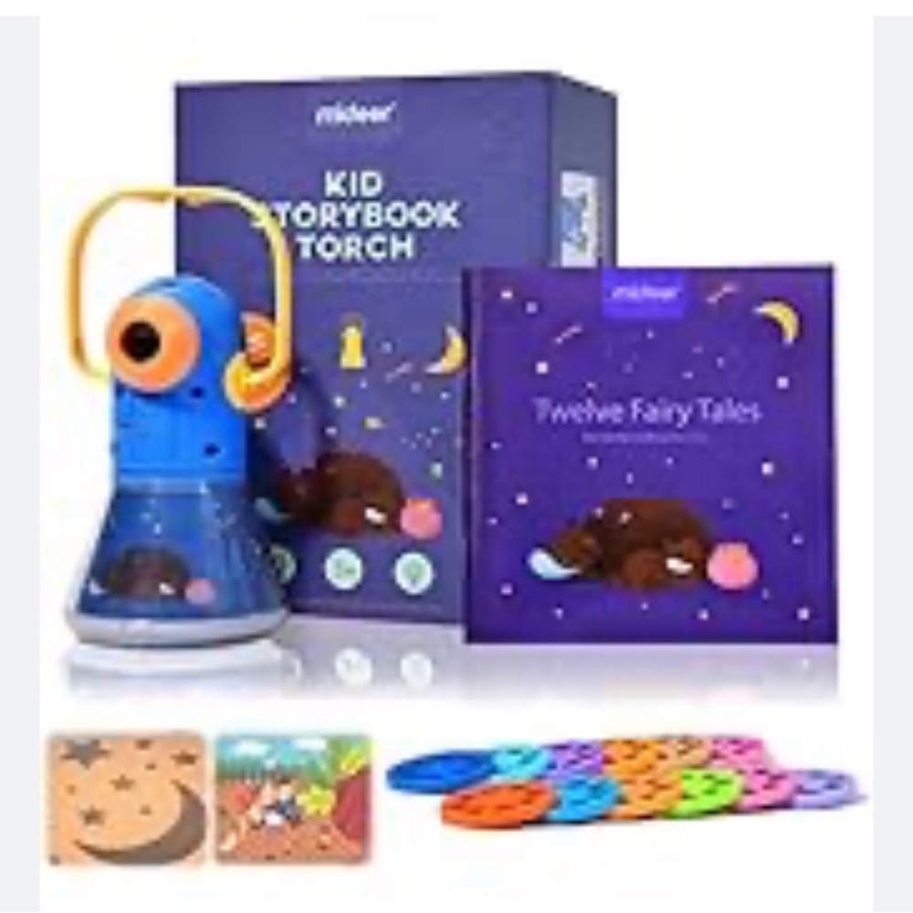 Mideer Storybook Torch- Interactive Bedtime Storybook Projector. NEW